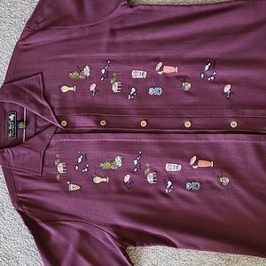 Nat Nast South Pacific edition camp shirt